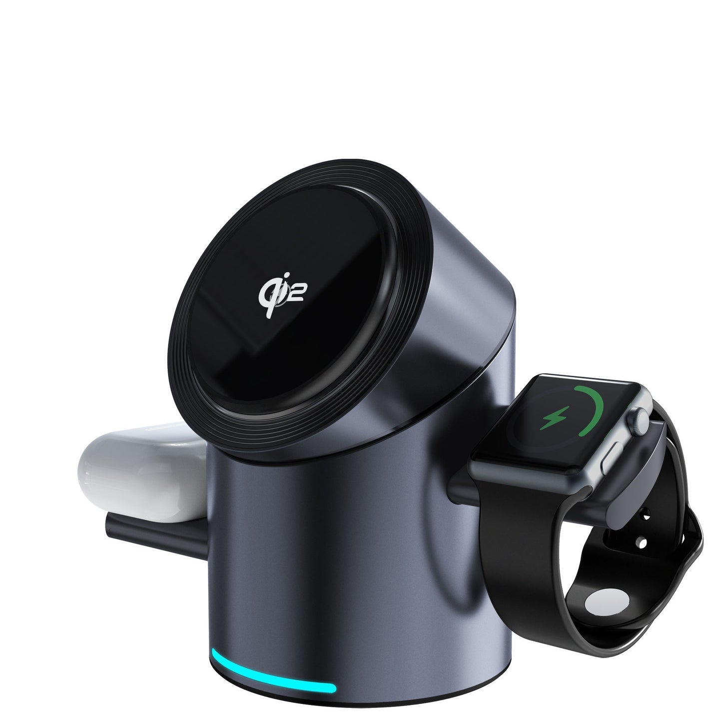 3 in 1 Wireless Charging Station for iPhone, Apple Watch, and AirPods