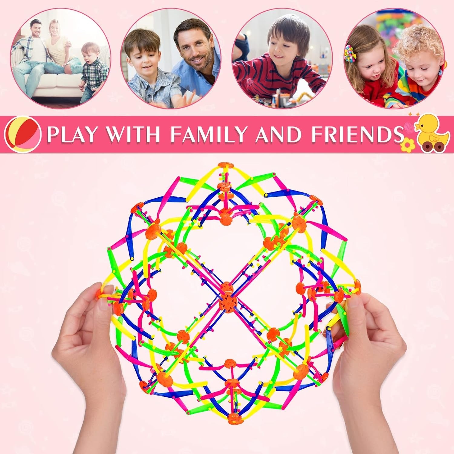 Expandable Breathing Ball Sphere